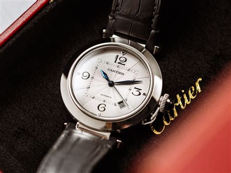 cartier watch box and papers|cartier pasha 42mm.